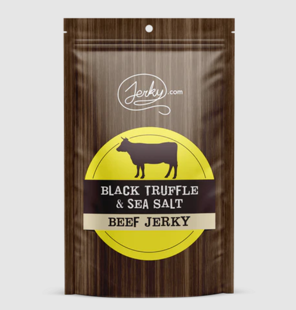 Black Truffle and Sea Salt Jerky