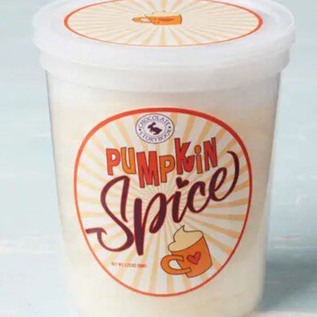 Pumpkin Spice Cotton Candy