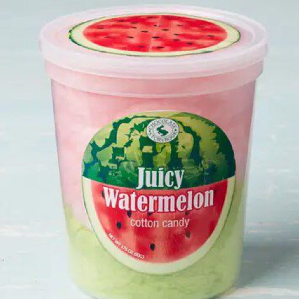 Juicy Watermelon Cotton Candy
