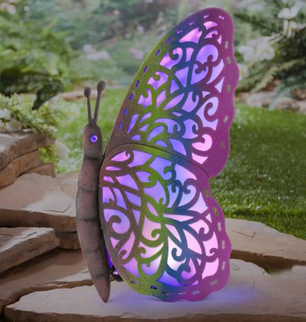 Solar Lighted Butterfly