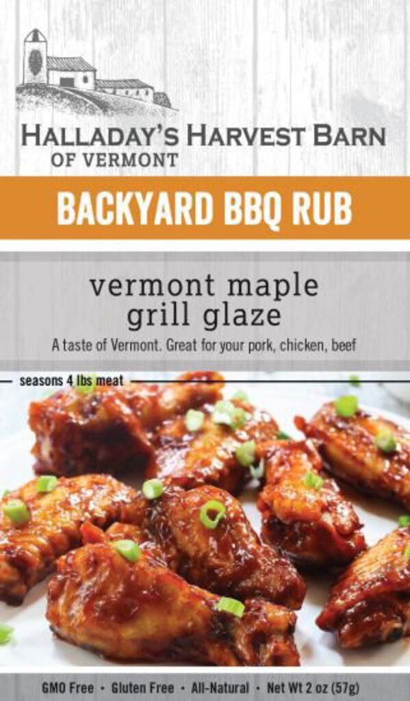 Halladay's Vermont Maple Grill Glaze