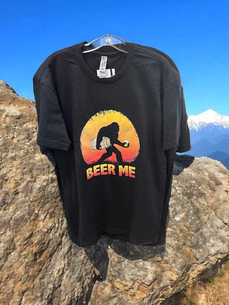 Beer Me Black Sasquatch Tee