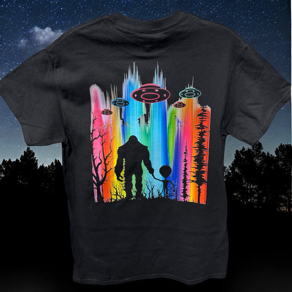 Sasquatch Alien Color Tee