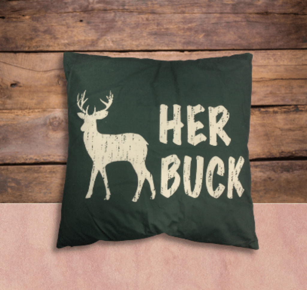 DAP10116 Her Buck Pillow