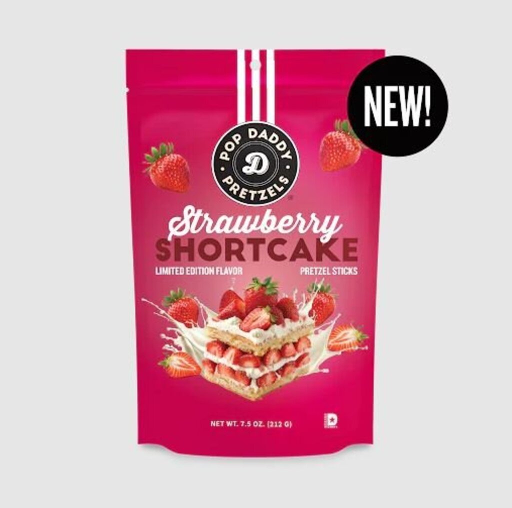 Pop Daddy Strawberry Shortcake Pretzels