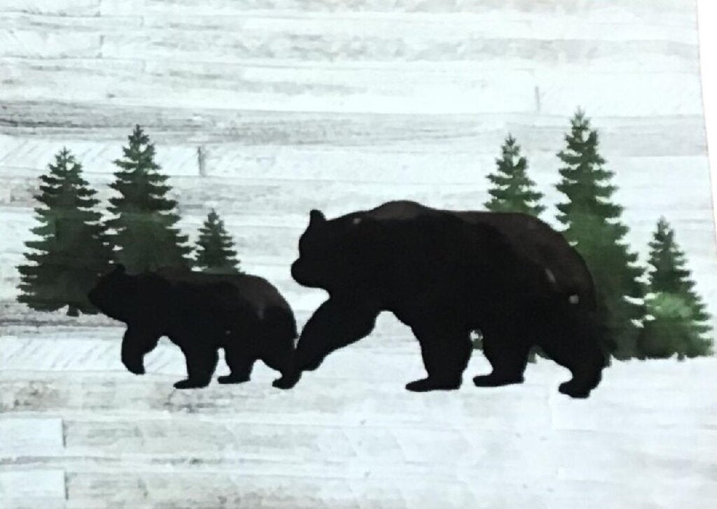 DAP10126 Bear and Cub Pillow