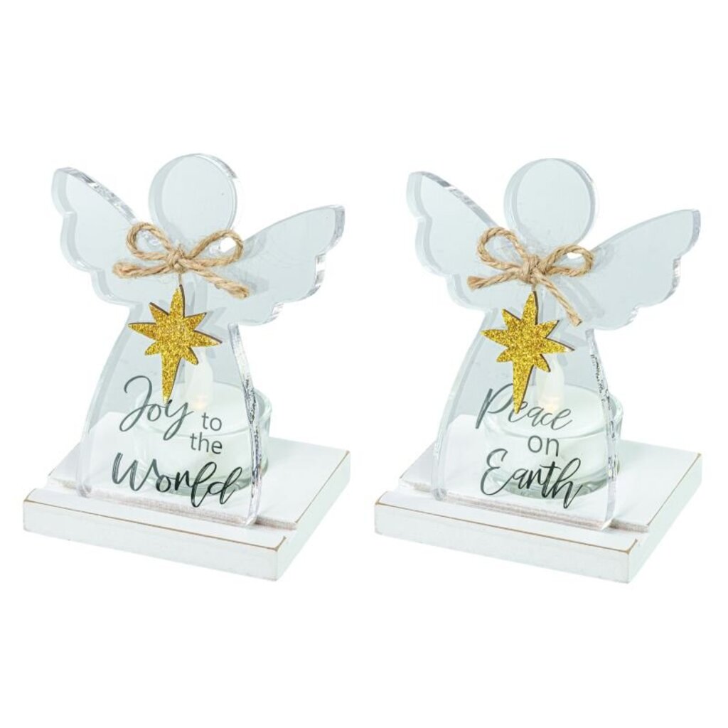 15187 Peace or Joy Angel Backlight