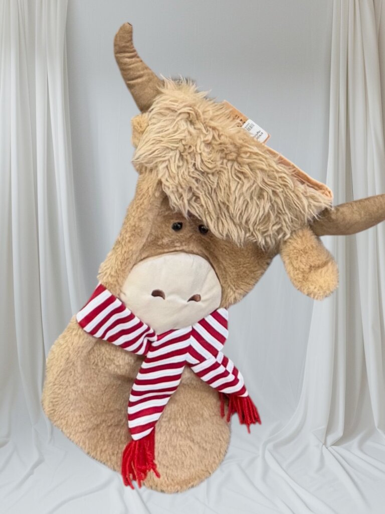 9750927 Stocking Highland Cow