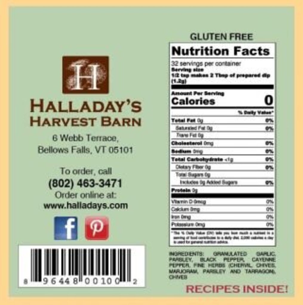 Halladay's Boursin Cheese