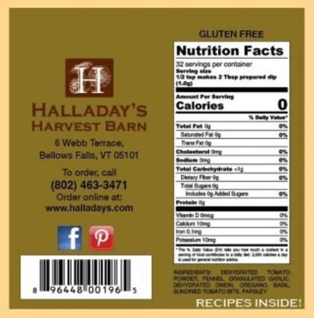 Halladay's Wood Fired Pizza