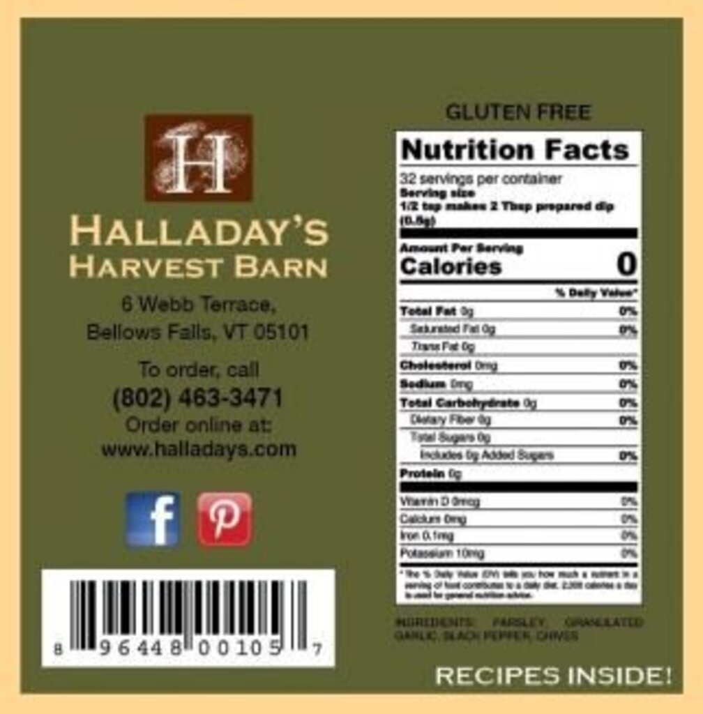 Halladay's Garlic Chive