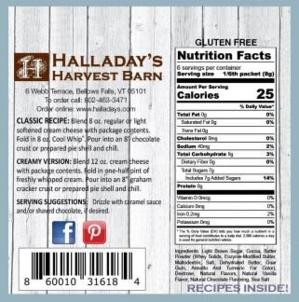 Halladay's Chocolate Sea Salted Caramel