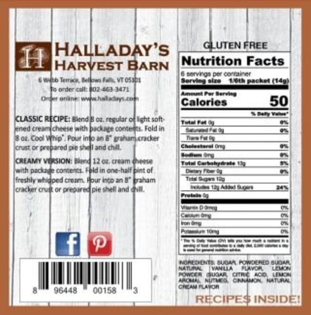 Halladay's Cinnamon Bun Cheesecake