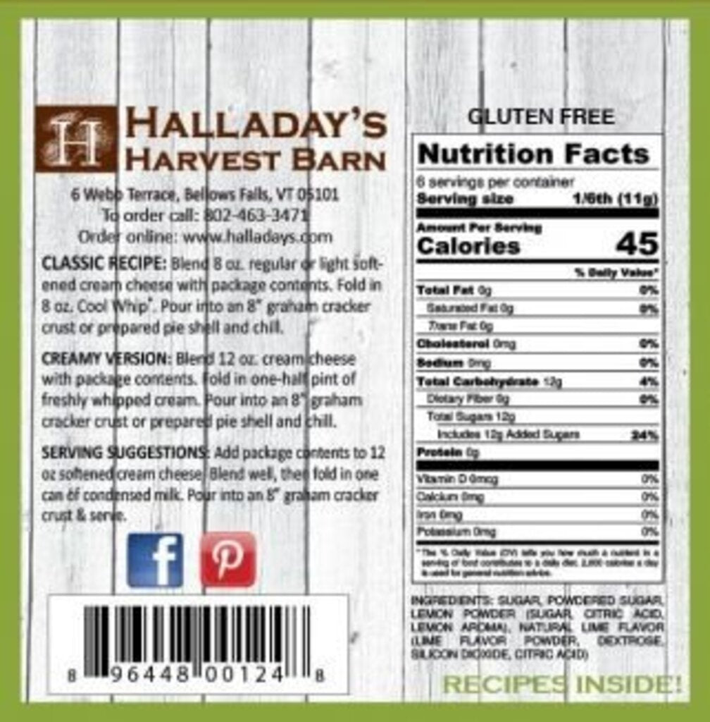 Halladay's Key Lime Cheesecake