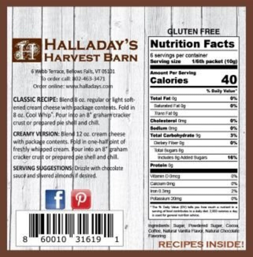 Halladay's Mocha Latte
