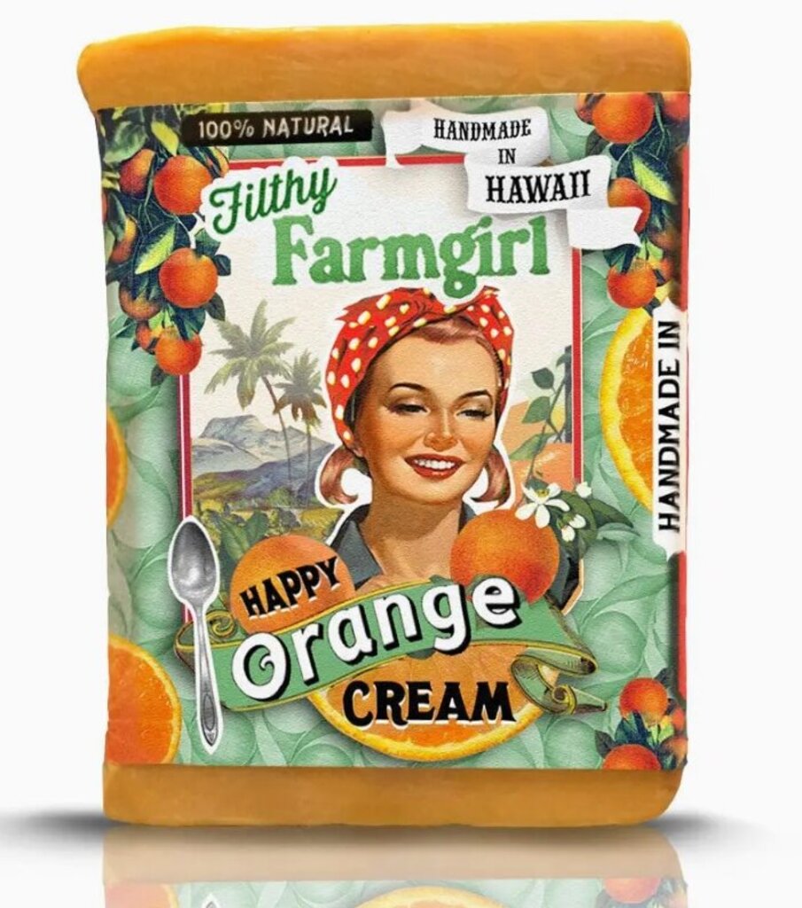 Happy Orange Cream Soap