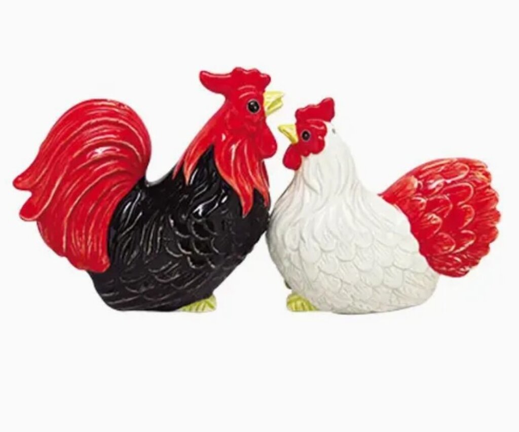 Rooster & HenSalt and Pepper Shaker