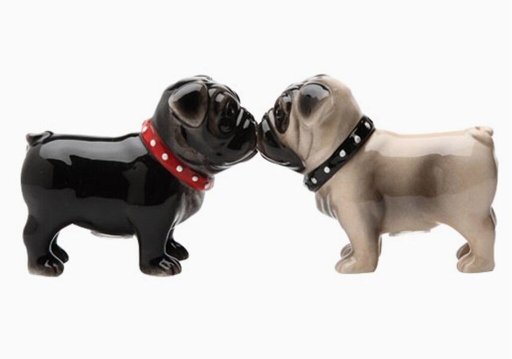 Love Pugs Salt and Pepper Shaker