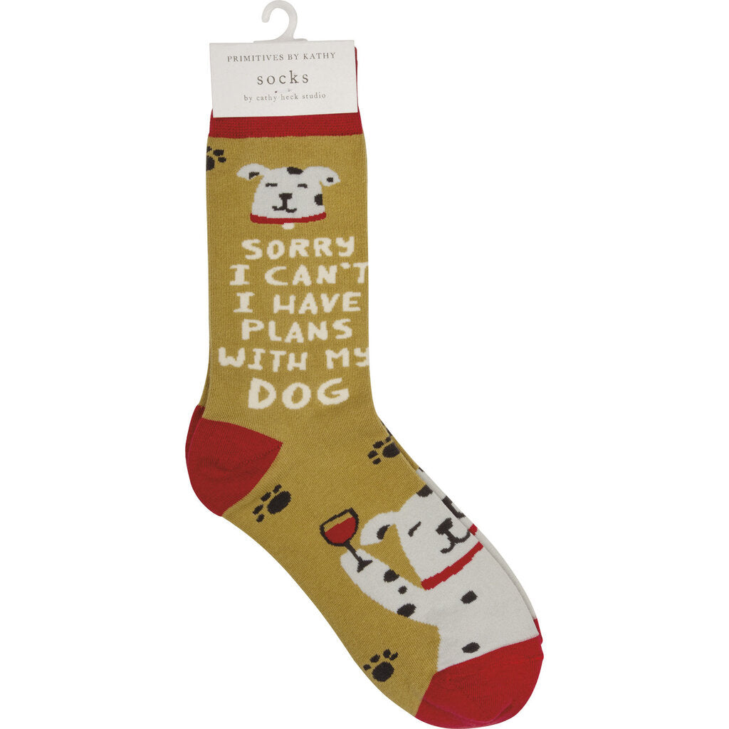 Socks- Plans With My Dog