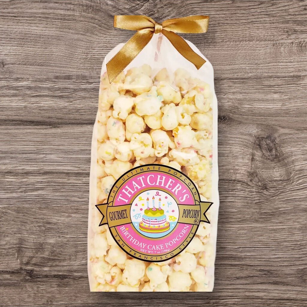 8oz Birthday Cake Popcorn