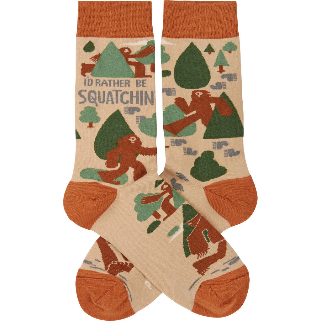 Socks- Rather Be Squatchin'