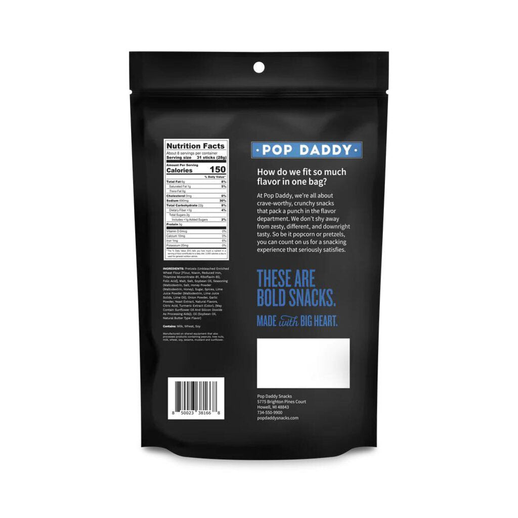 Pop Daddy Thai Honey Curry Pretzels