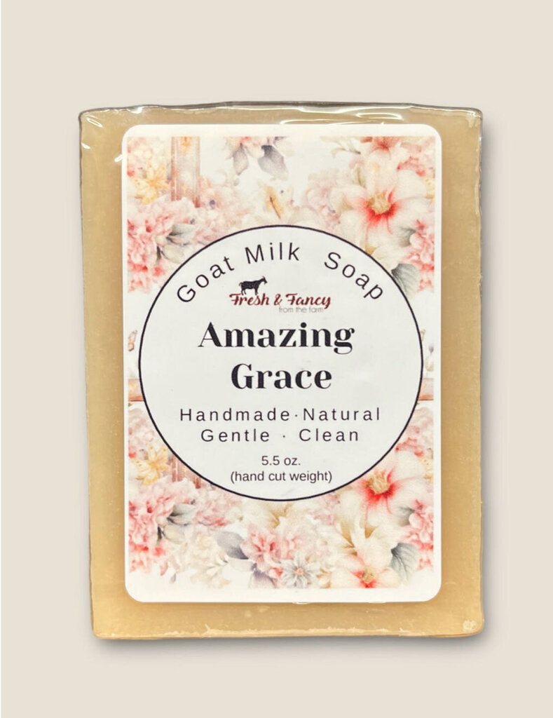 Fresh & Fancy Goat Milk Soap (Assorted Scents Available)