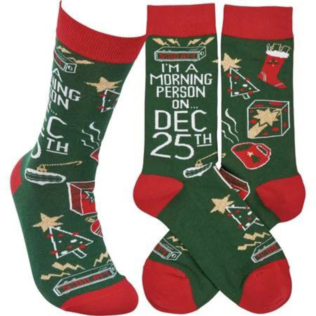 Socks - Dec 25th Morning Person