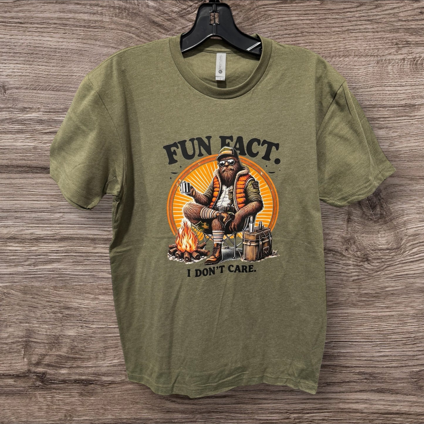 FUN FACT BIGFOOT ARMY GREEN TEE