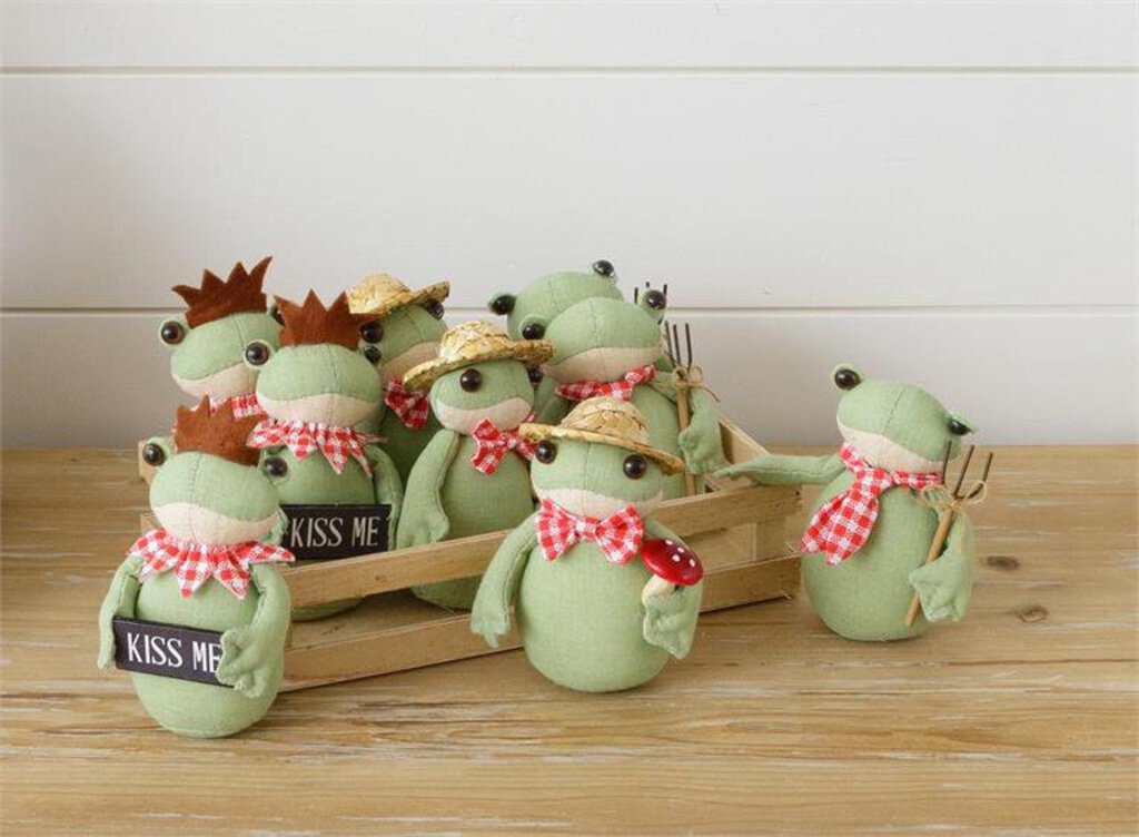 Assorted Garden Frogs