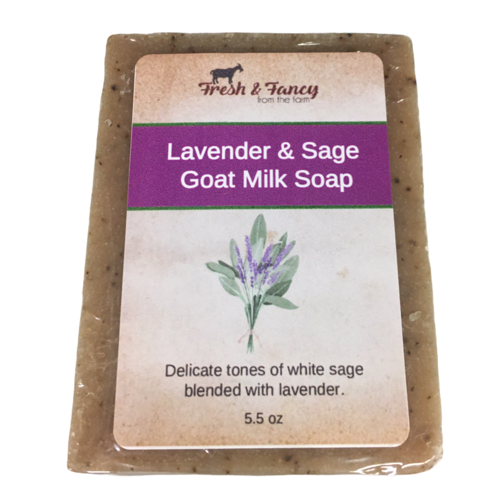 Fresh & Fancy Goat Milk Soap (Assorted Scents Available)