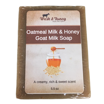 Fresh & Fancy Goat Milk Soap (Assorted Scents Available)