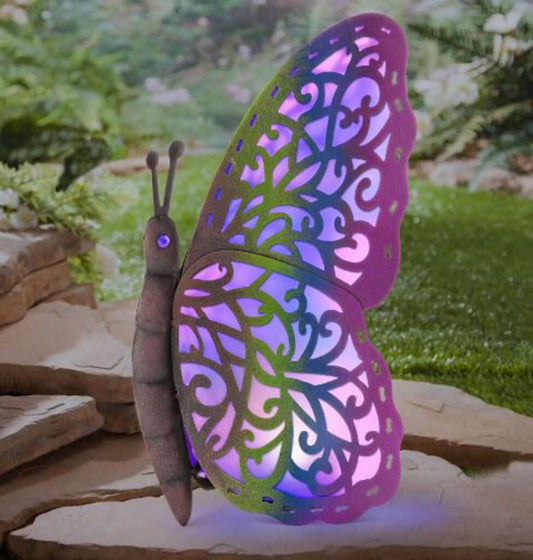 Solar Lighted Butterfly