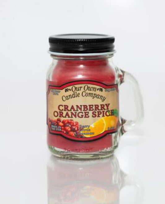 Mini Jar Candle 3.5oz - Cran Orange Spice