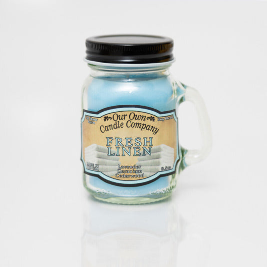 Mini Jar Candle 3.5oz - Fresh Linen