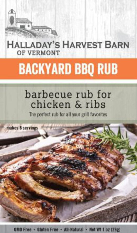 Halladay's Barbeque Rub for Chicken & Ribs