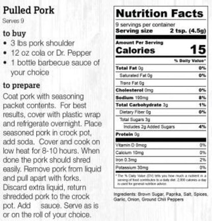 Halladay's Country Style Pulled Pork