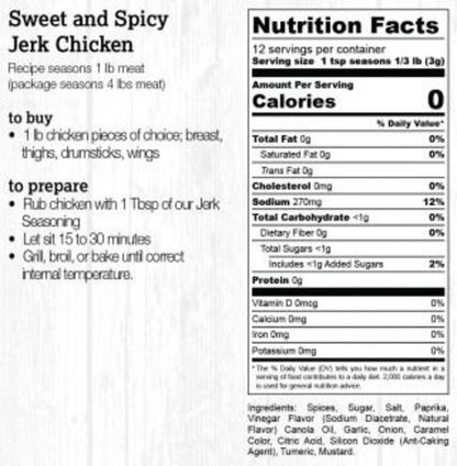 Halladay's Sweet & Spicy Jerk Chicken