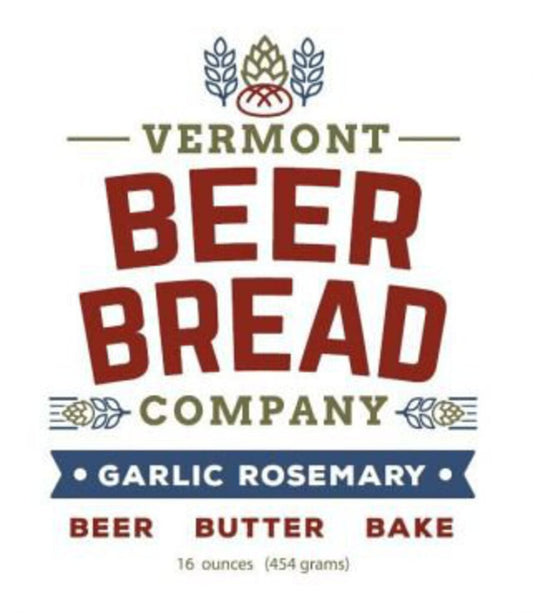 Halladay's Vermont Beer Bread- Garlic Rosemary