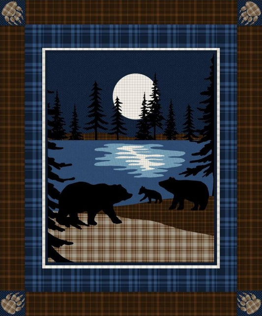 DTR10110 50x60 MoonDance Flannel & Sherpa Throw