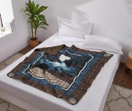 DQT10110 Moondance Quilled Throw