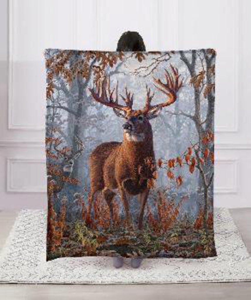 DBF5735 Whitetail Buck Everyday Throw