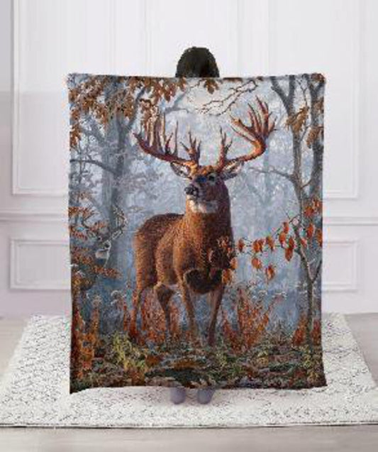 DBF5735 Whitetail Buck Everyday Throw