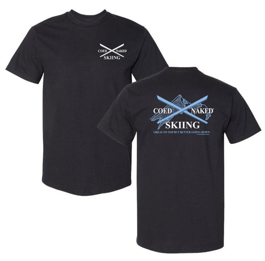 Coed Naked Skiing Tees