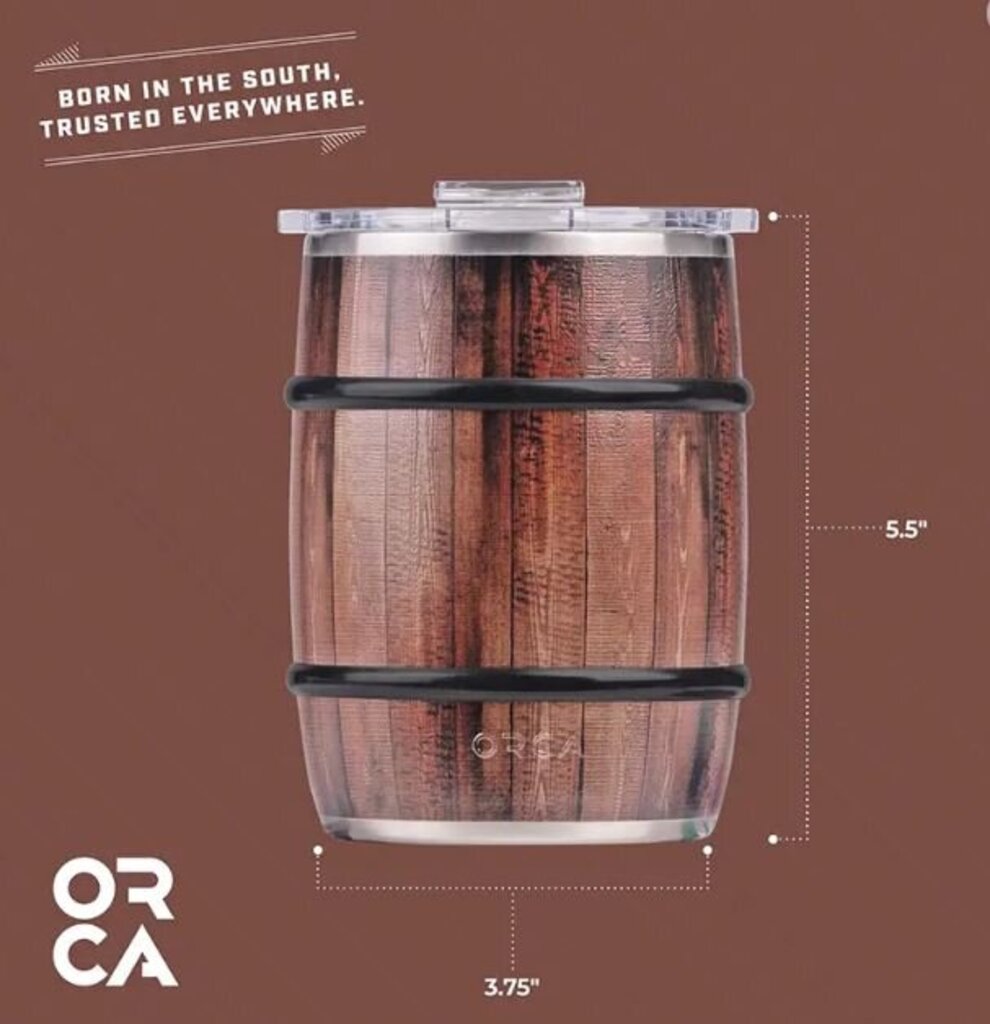 ORCA Double Barrel 24oz Dark Oak