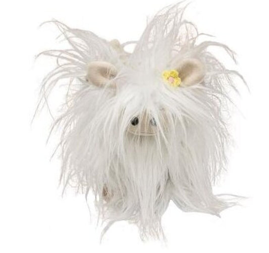 White Bobble Highland Cow