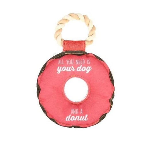 45650 Dog and a Donut Dog Toy