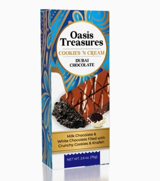 Dubai Chocolate Bar Cookies N Cream