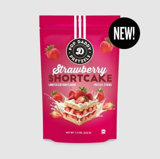Pop Daddy Strawberry Shortcake Pretzels