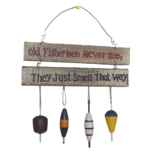 75859 Old Fishermen Never Die w Floats